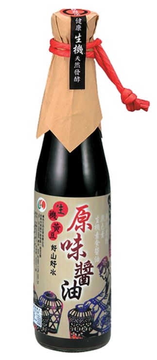 【綠色生活】生機原味醬油(420ml/瓶)