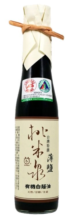 【KAMBO】桃米泉有機白蔭油(410ml/瓶)