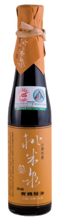 【KAMBO】桃米泉頂級有機蔭油(410ml/瓶)