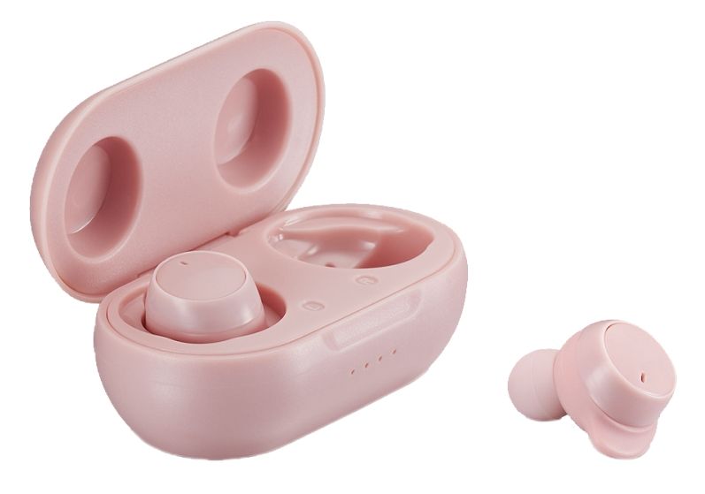 【KINYO】小巧美型真無線藍牙耳機-粉色 (BTE-3887)