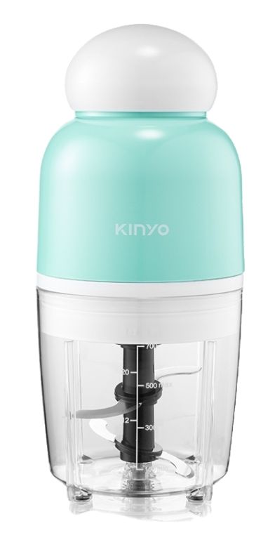 【KINYO】多功能食物調理機-藍綠色 (JC-03)