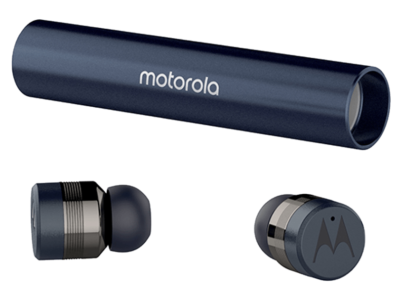 【Motorola】口紅型真無線藍牙耳機-皇家藍 (VerveBuds300)