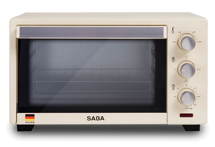 德國【SABA】20L復古電烤箱 (SA-HT01)