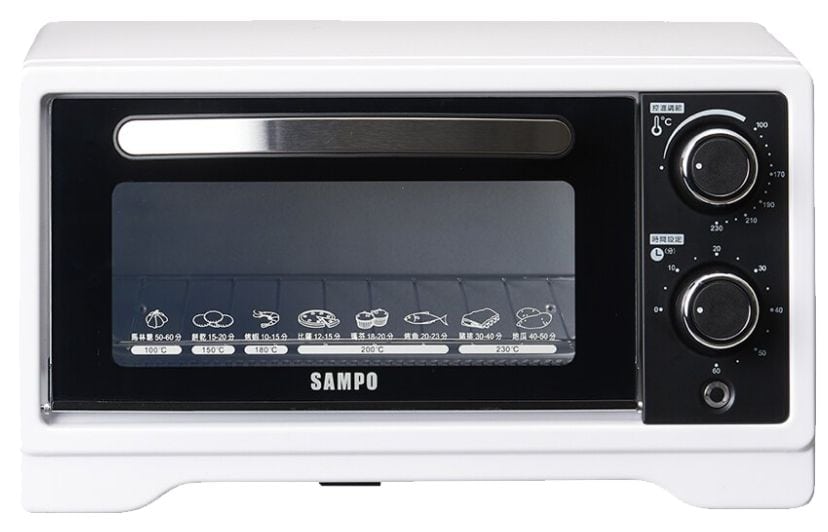 【SAMPO】聲寶9公升多功能溫控定時電烤箱(KZ-XF09)